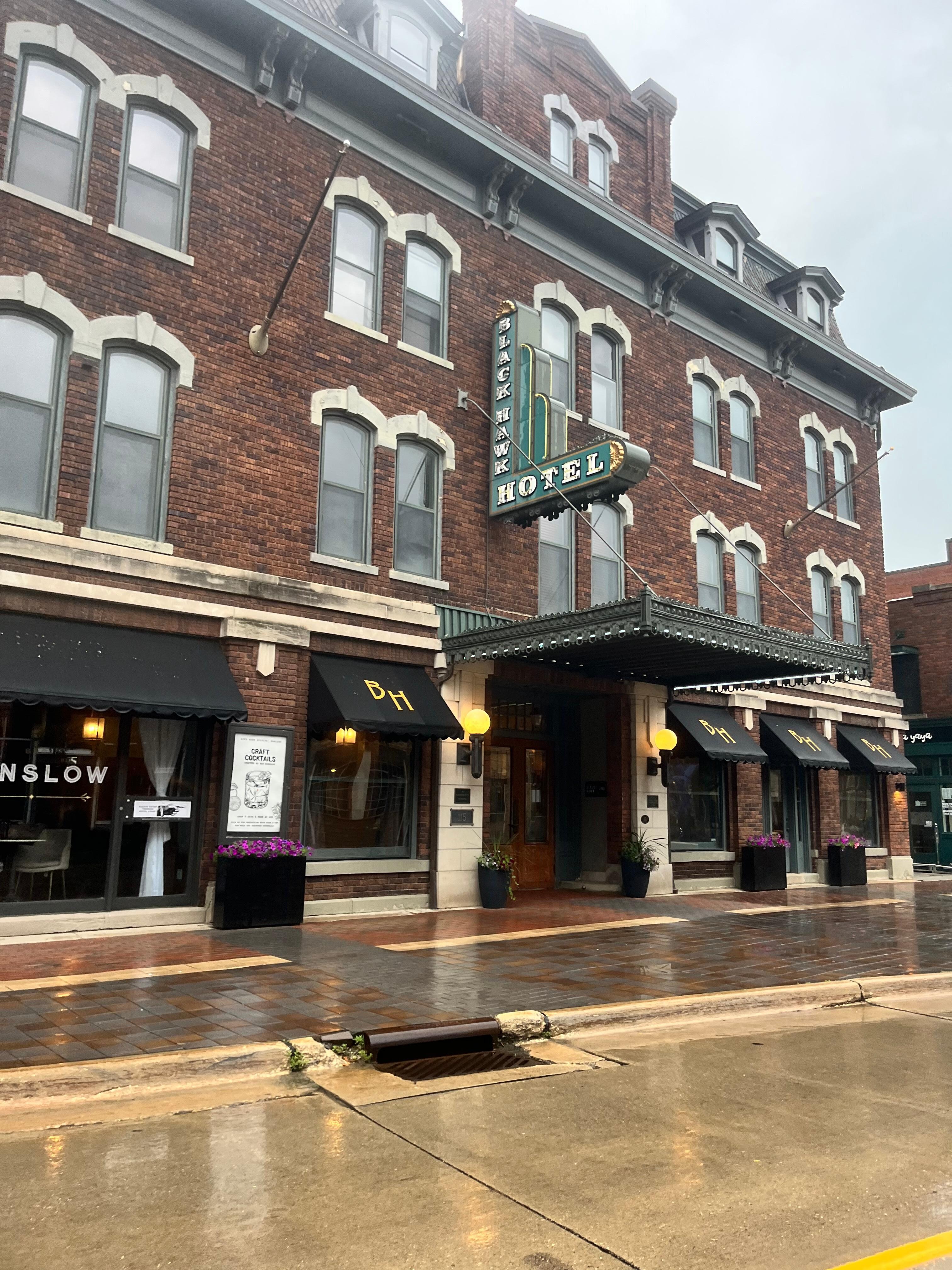 Front of building