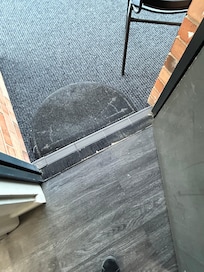 very poor workmanship on flooring