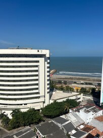 Roof top view of the ocean only a few minutes away.