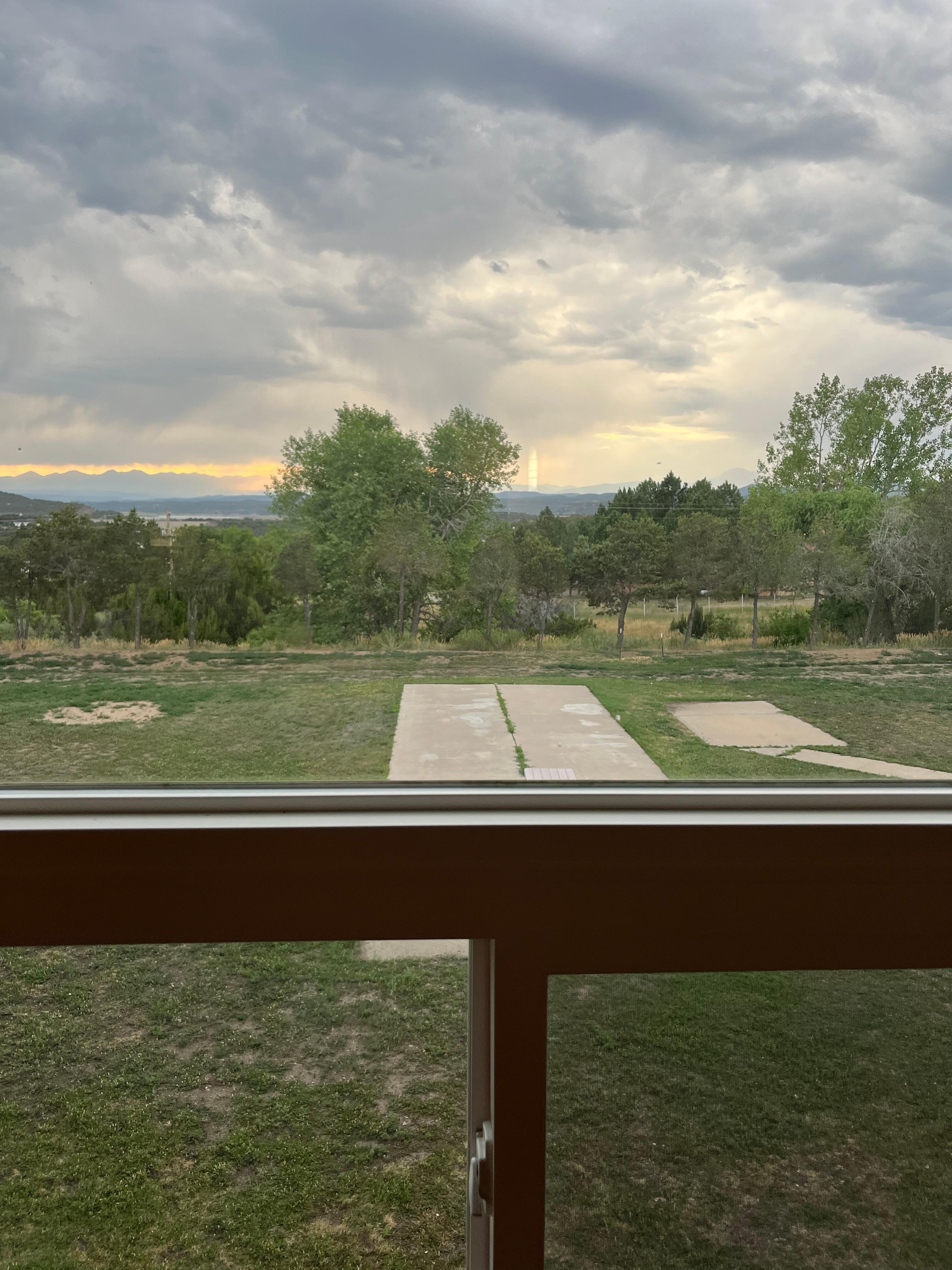 View from room. 