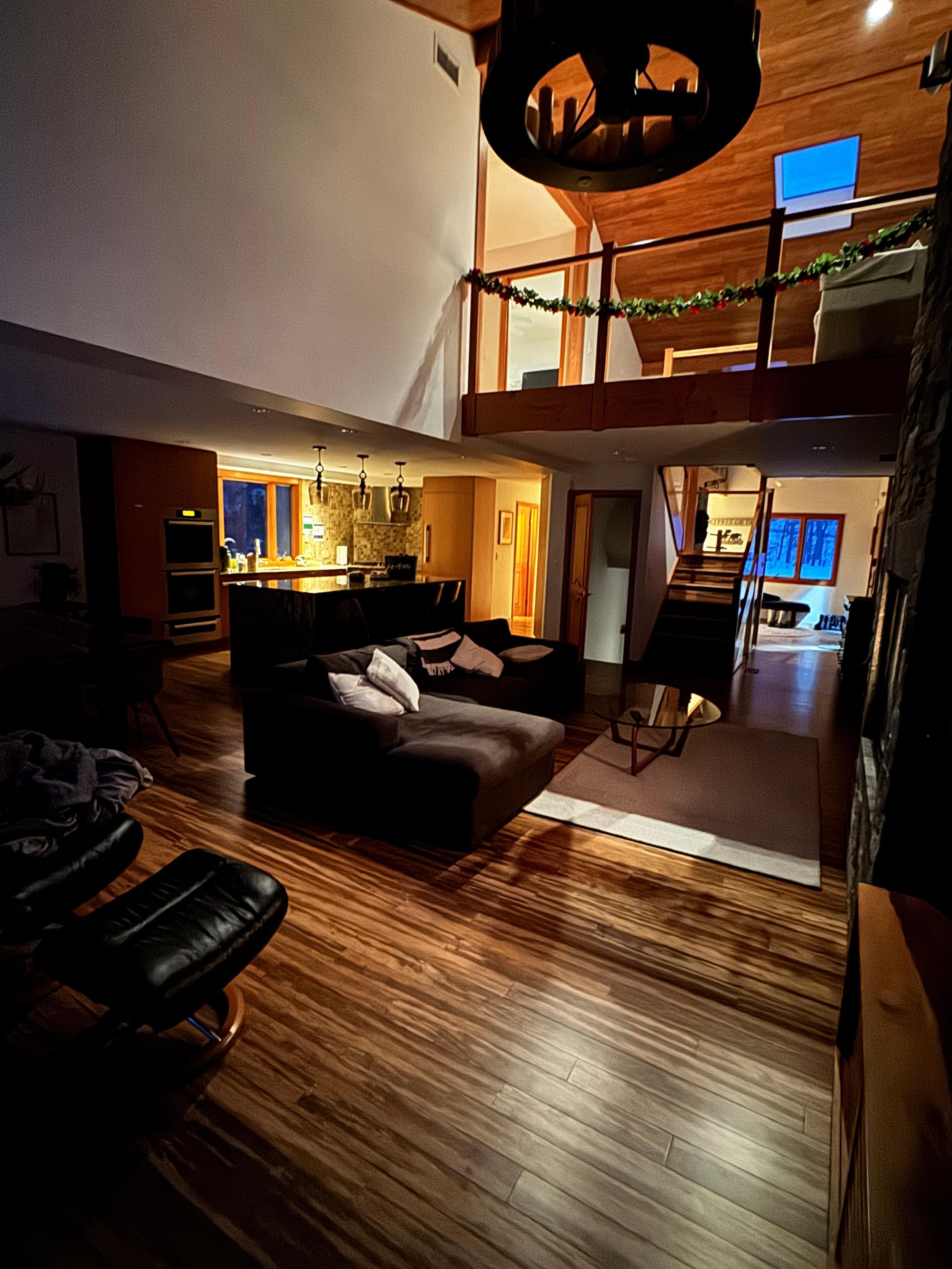 Spacious living areas 