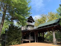 The gatehouse entrance