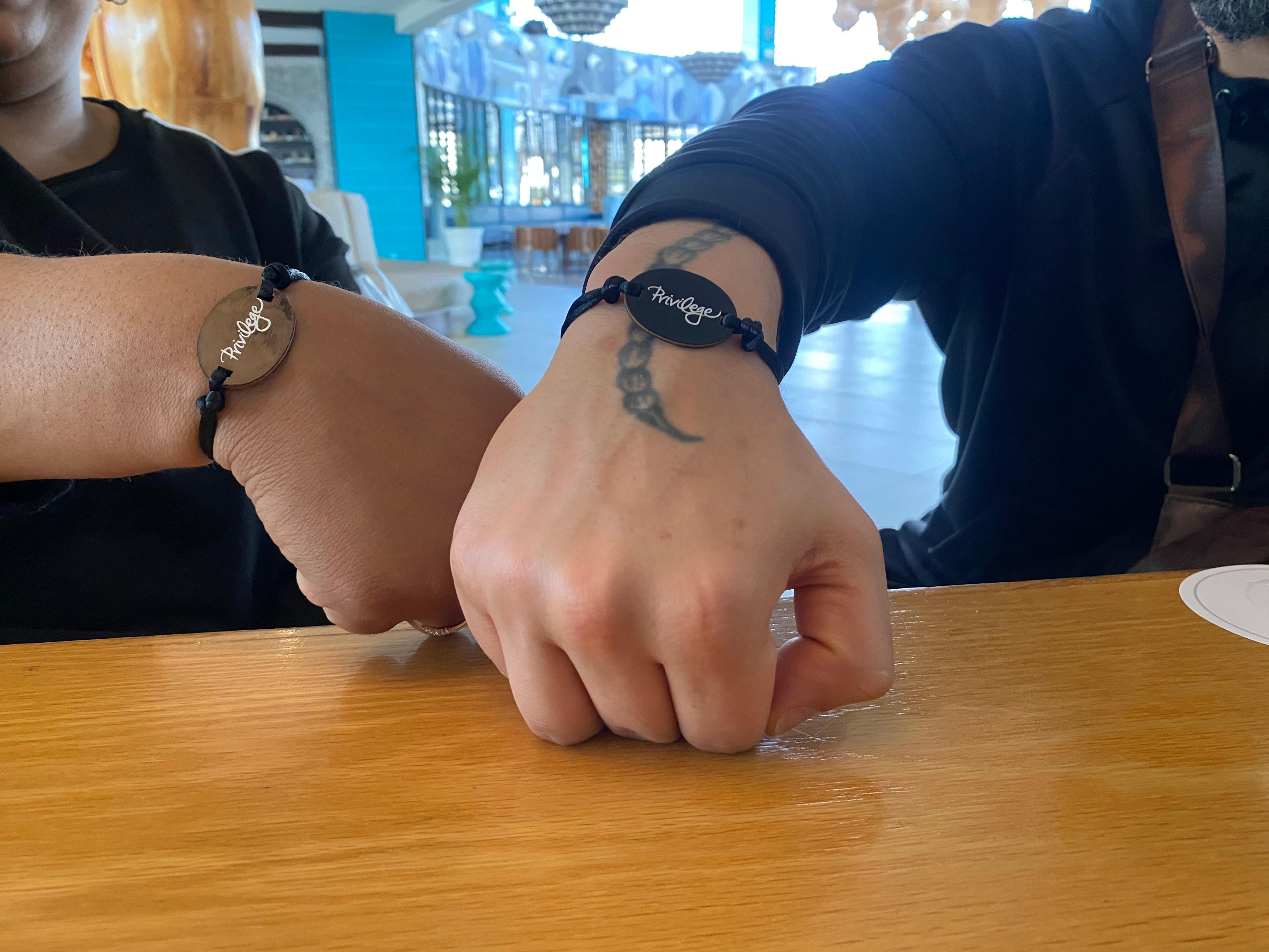 Privilege wristband/room key