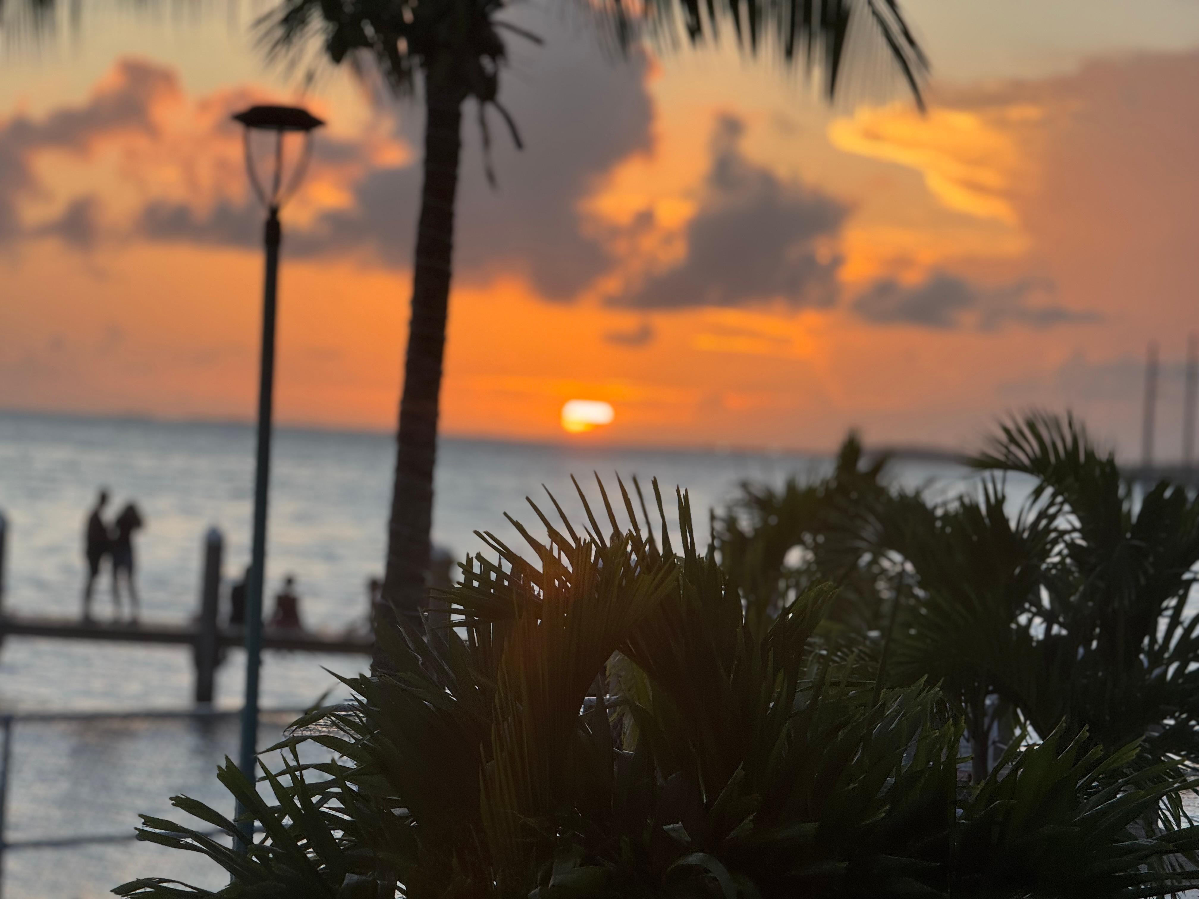 Our view from the dock 