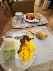 Simple hearty breakfast