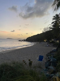 Sunset at the beach.