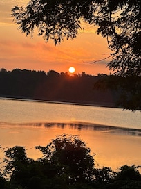 Sunrise at the house