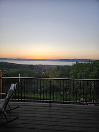 Sunrise from the main floor!
