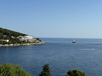The hotel from across the bay