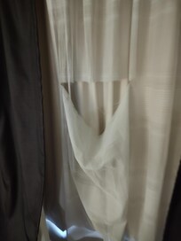 Black out curtains didn't black out sun at all even without being ripped