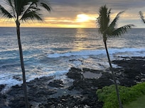 Sunset from the lanai