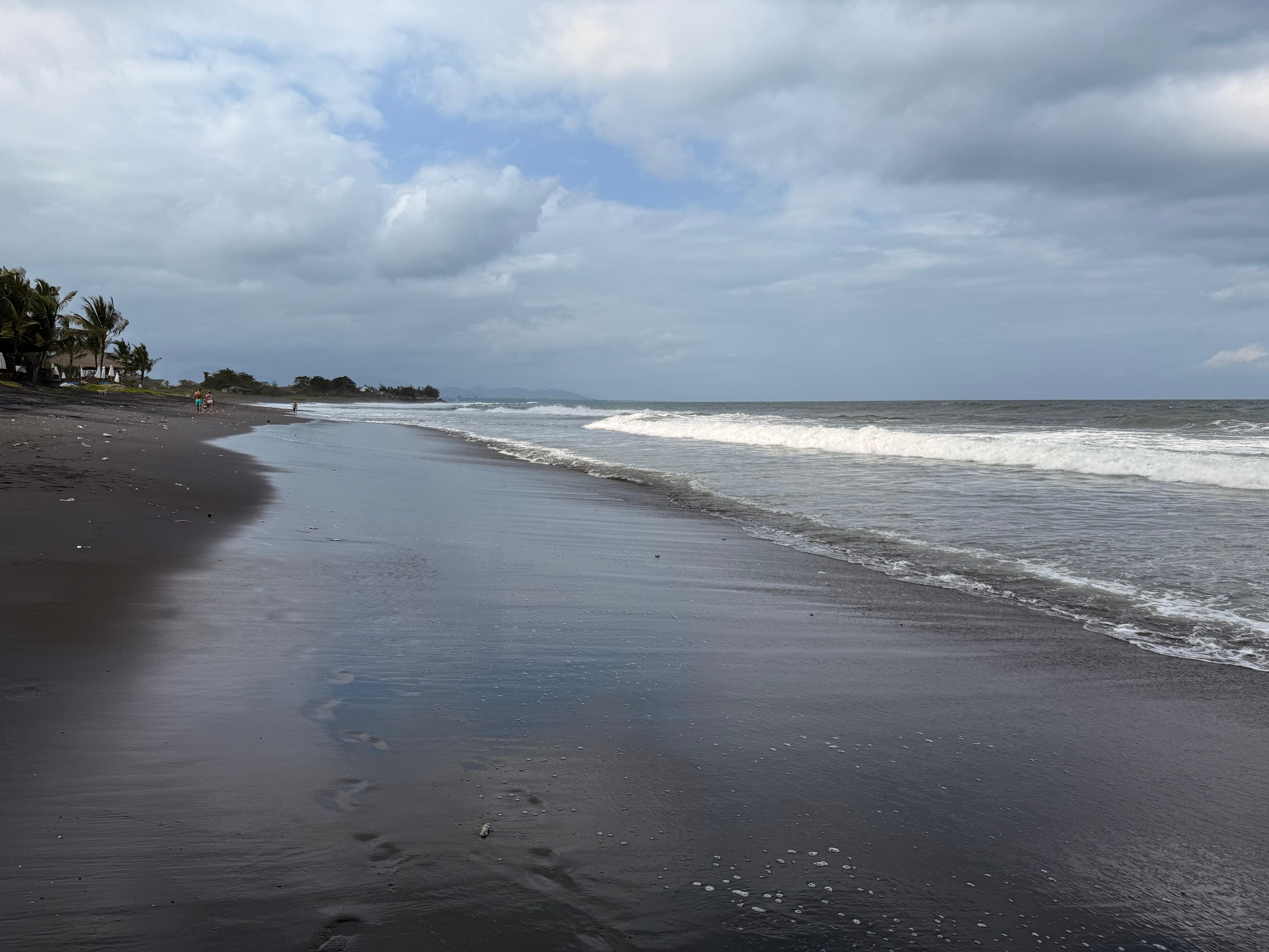 Black sand beach only 45-minute ride from the hotel