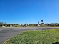 Battle at Gettysburg.