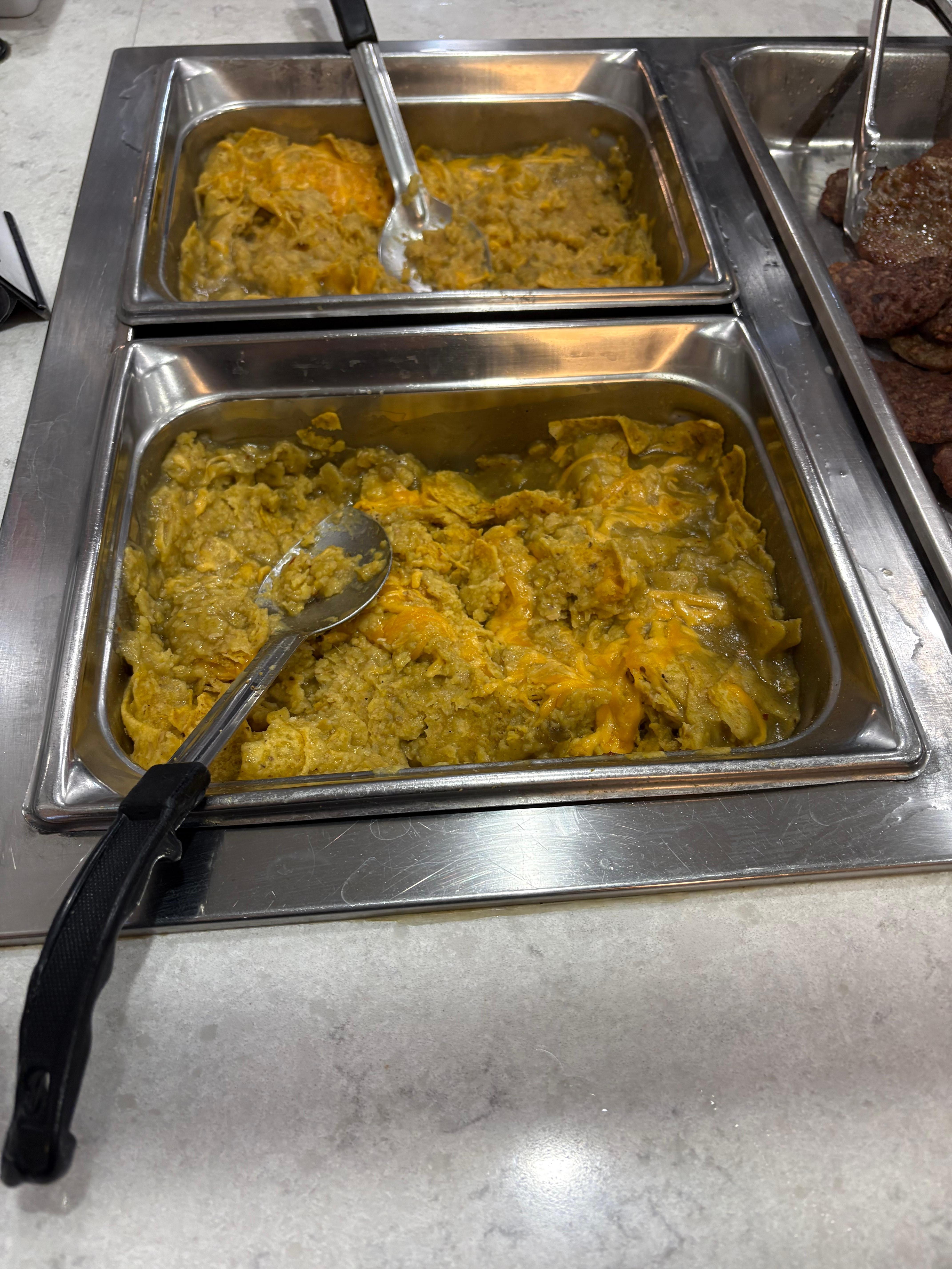 Unknown item at breakfast buffet