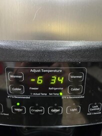 This is the Setpoint of the freezer and fridge