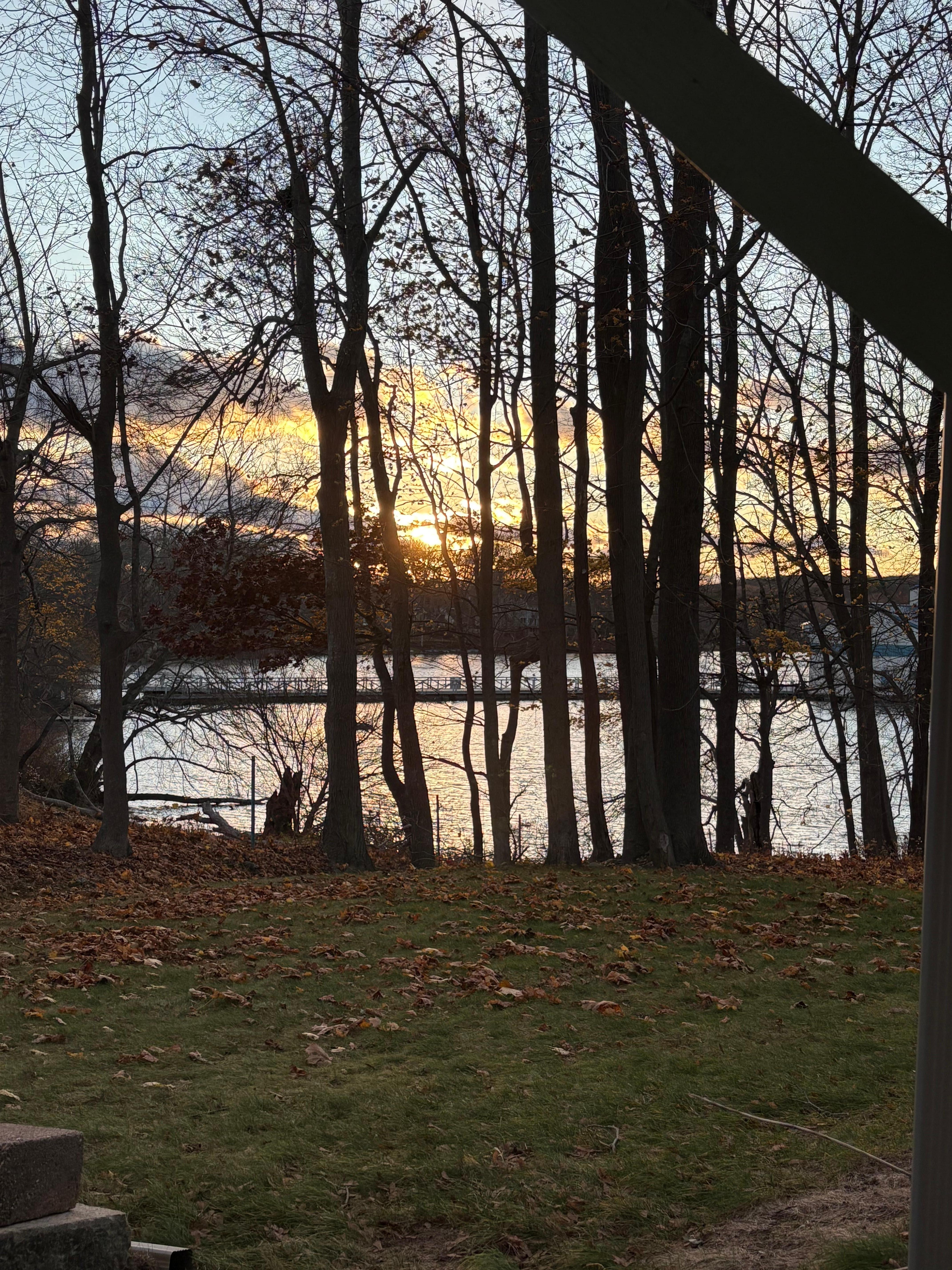 Don’t miss the sunset as the property is located right on Dodge Pond 
