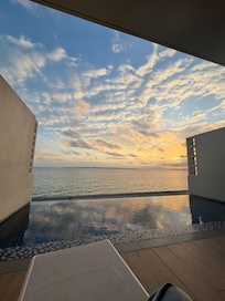 夕方の景色