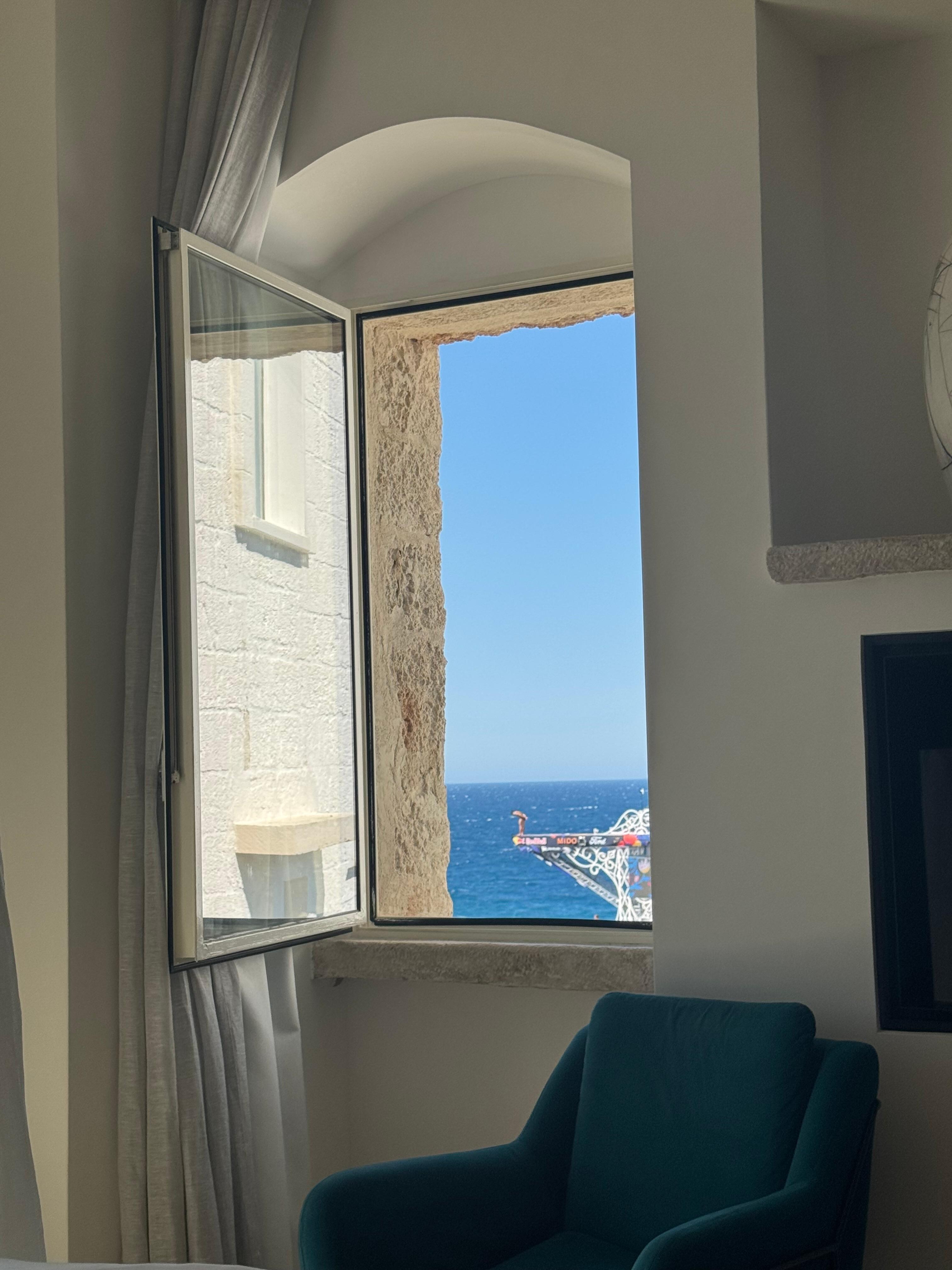Vista da nossa suite 