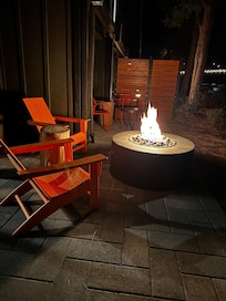 Fire pit River view