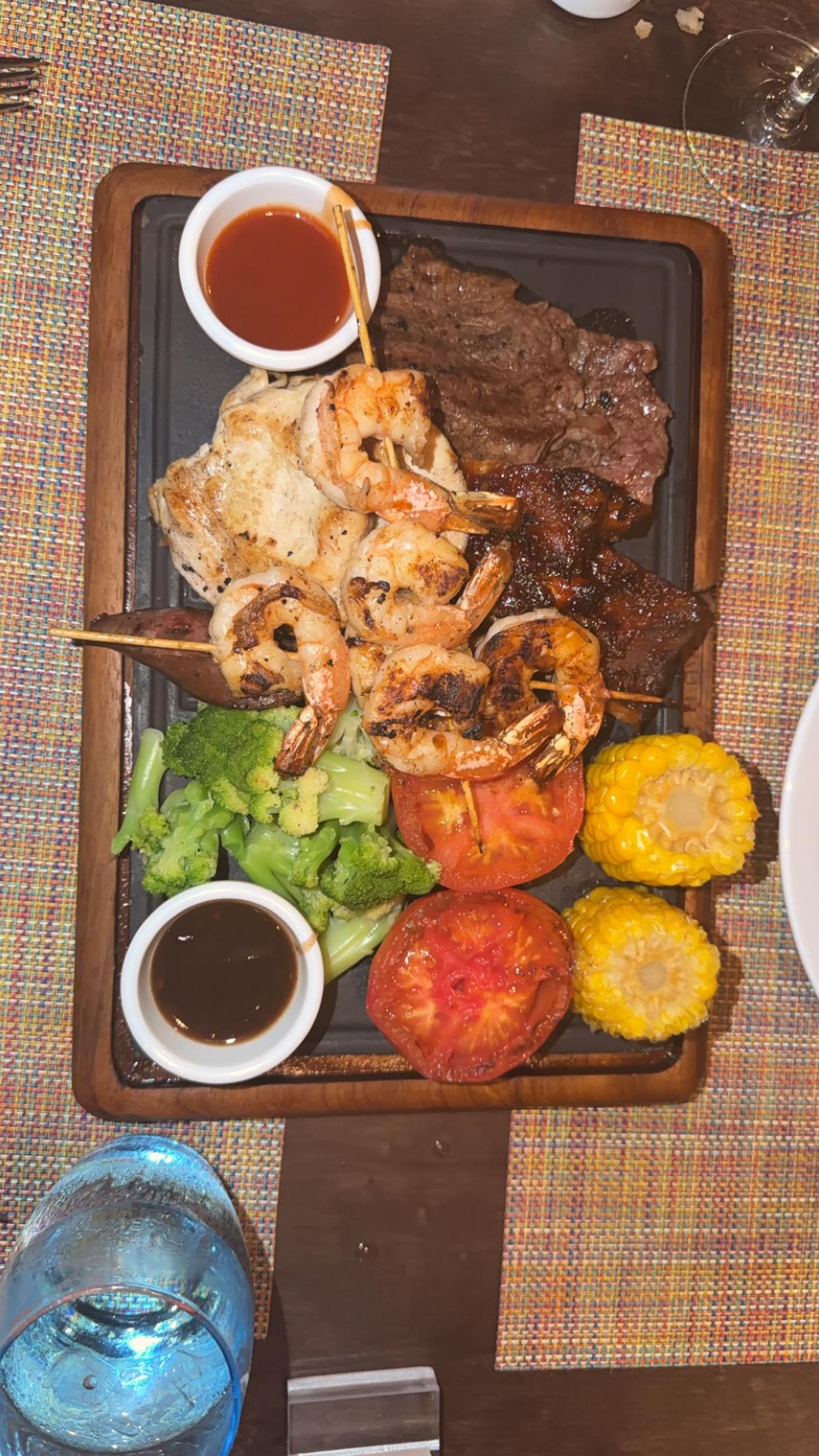 Amazing food at the Steak House