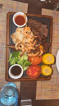 Amazing food at the Steak House