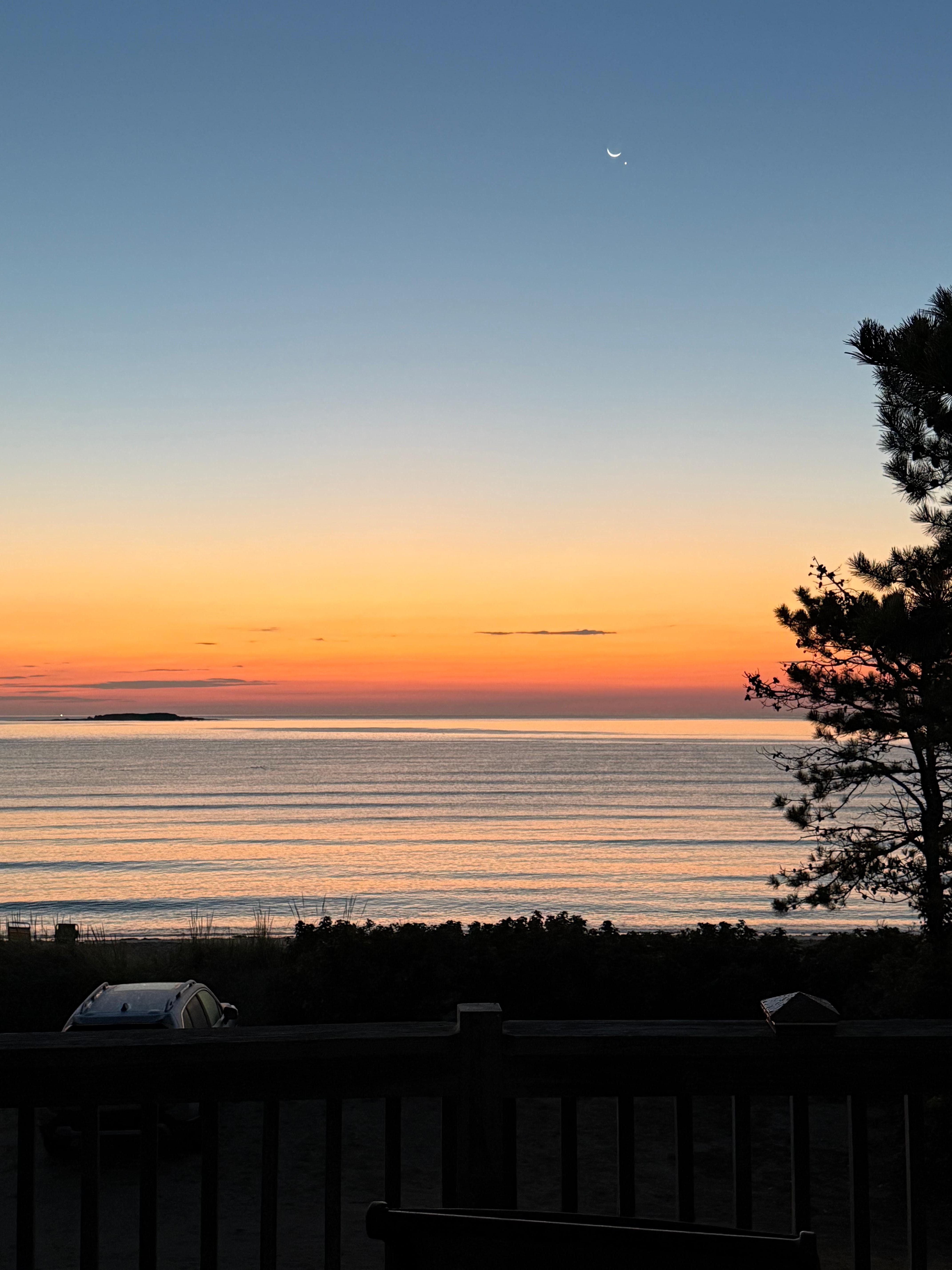 Sunrise every morning!