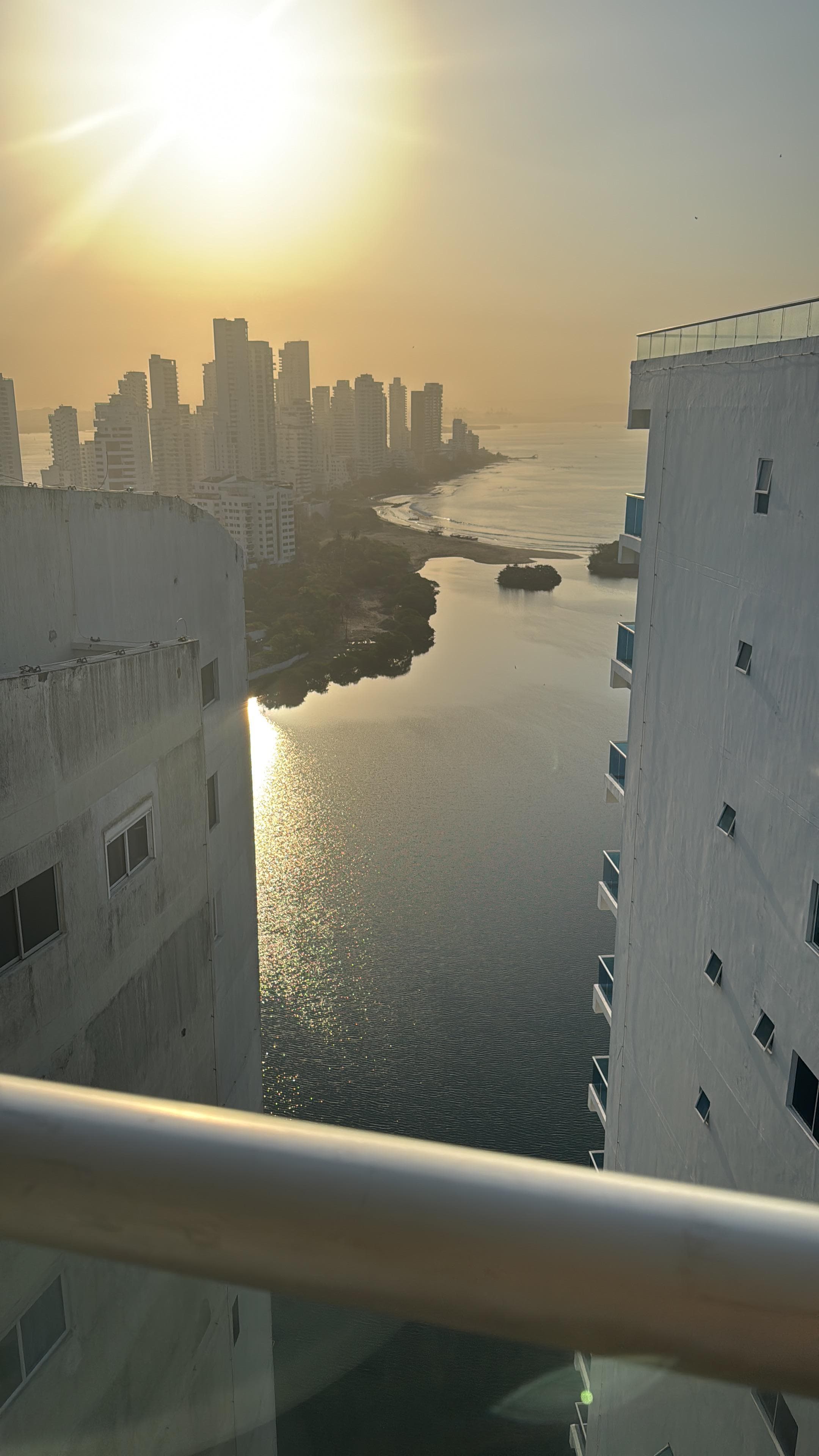 View from the balcony.