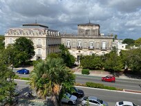 Just across from the hotel.