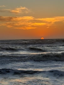 Sunset - beautiful view from the deck