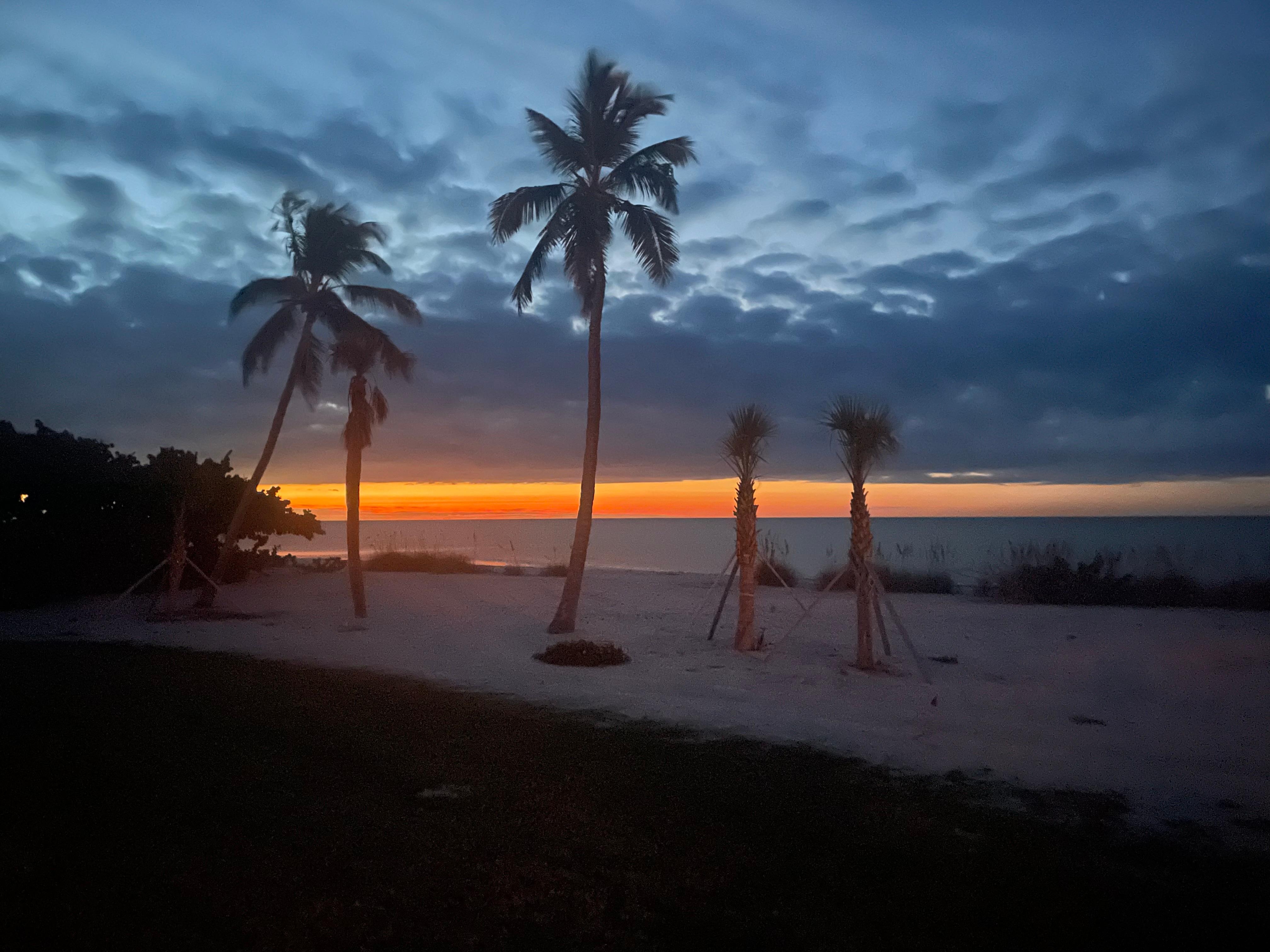 Last mornings sunrise