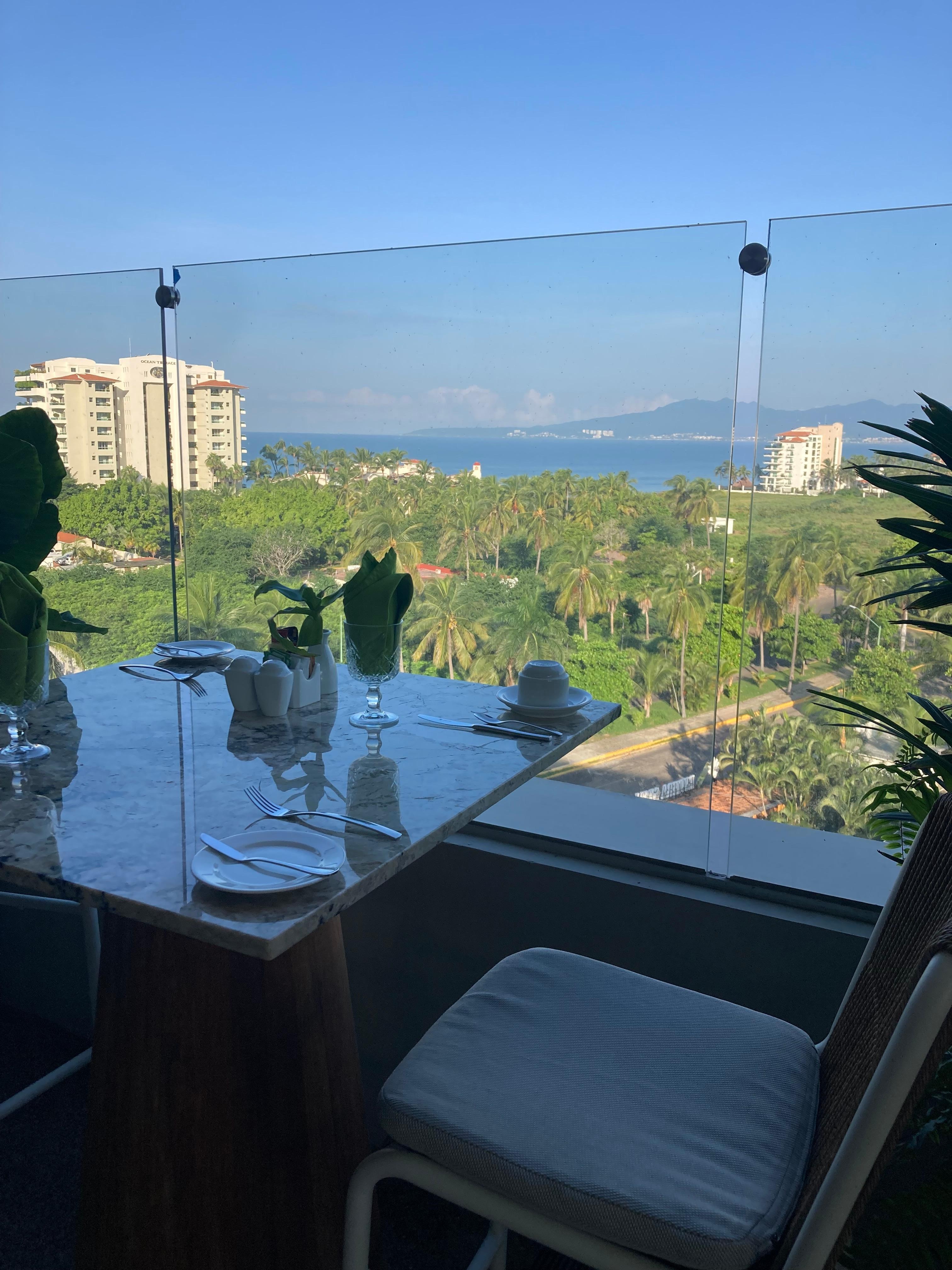 Beautiful spot for breakfast 