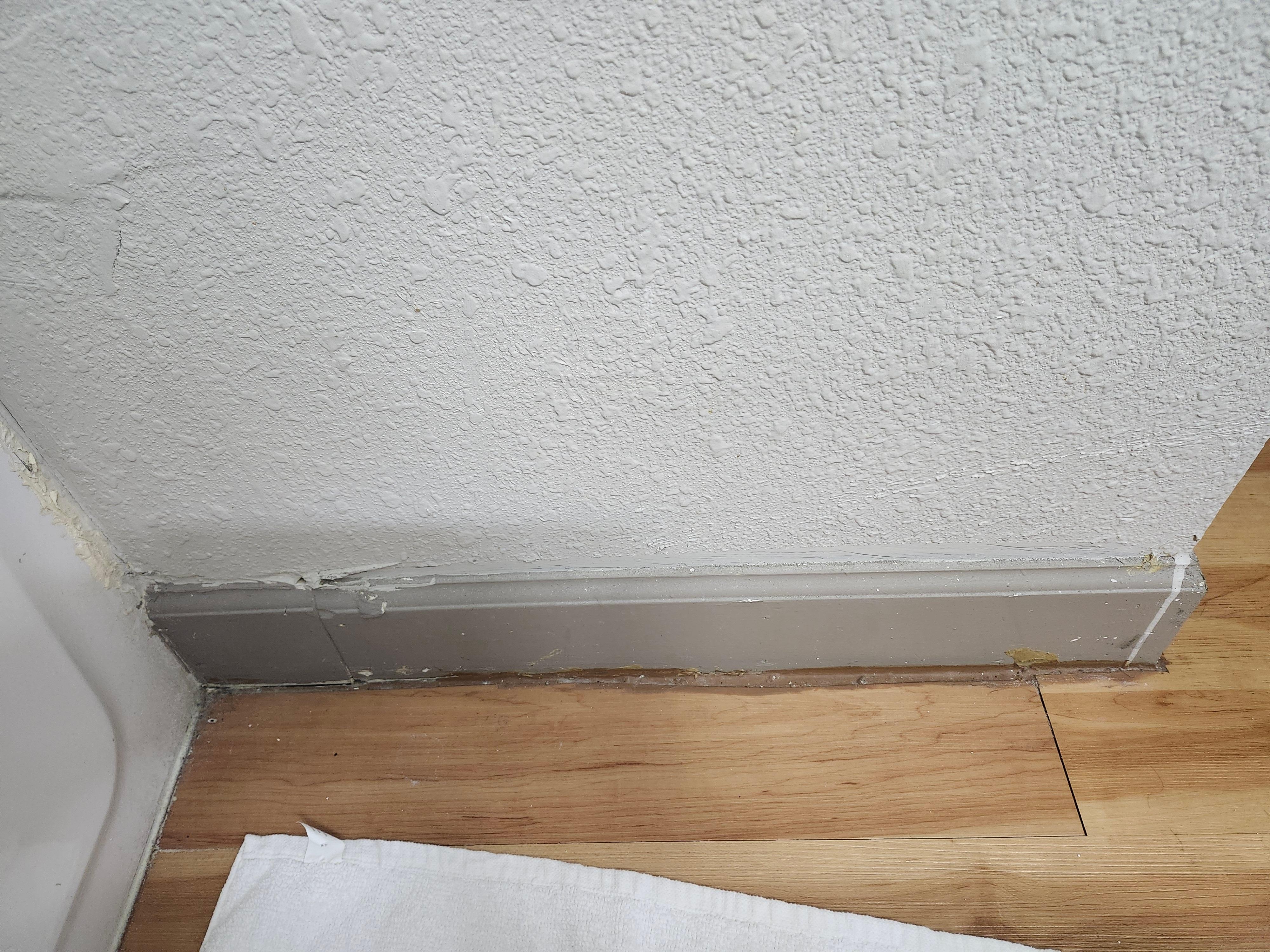 Seems the paint crew was in a hurry.