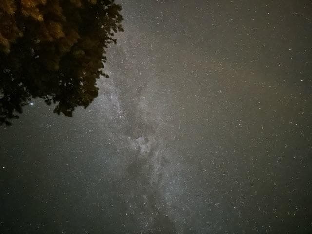 Milky Way taken from deck