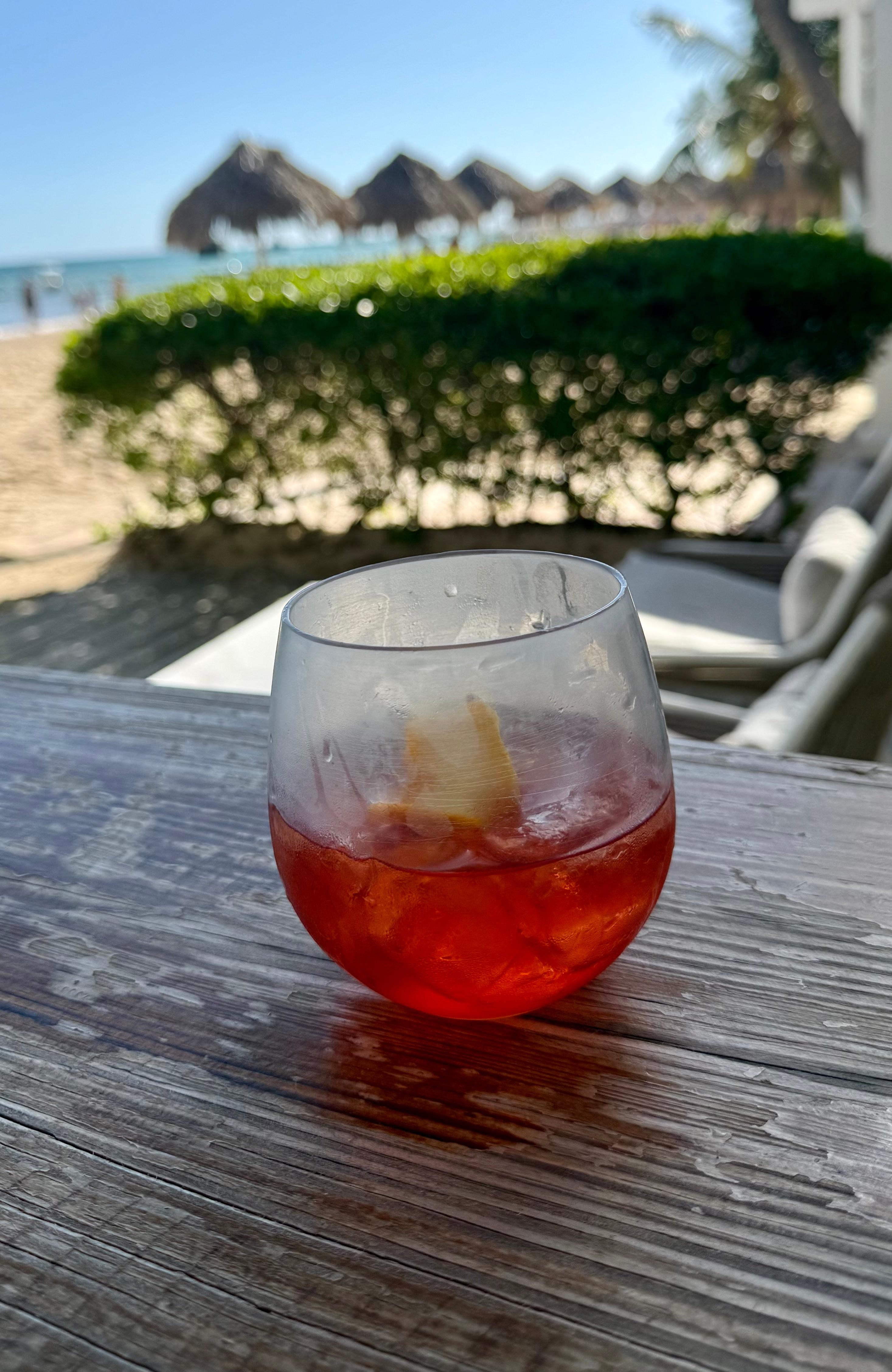 Beach club libation