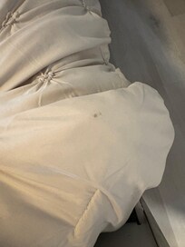 Stain on comforter