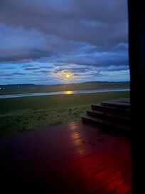 Moonrise off the back deck