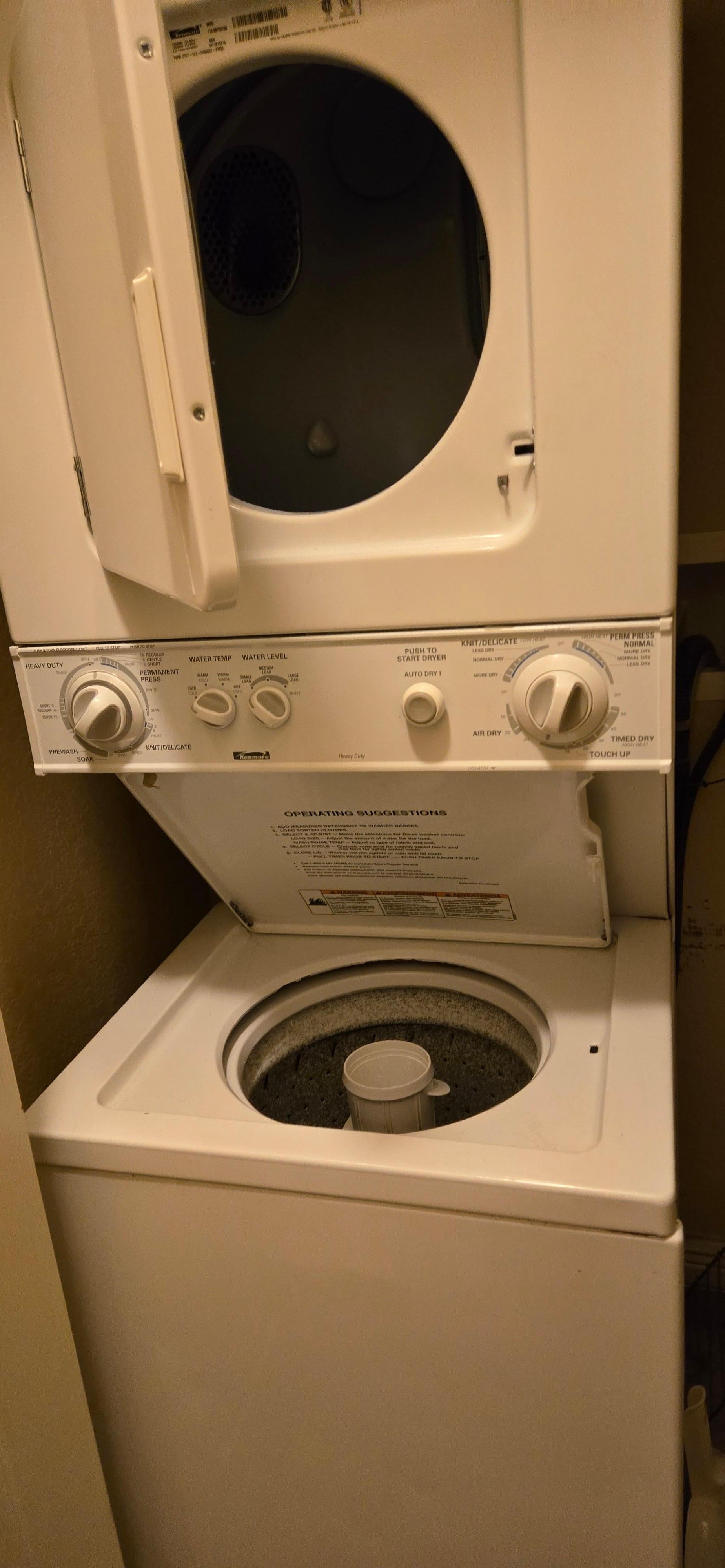 Mini washer and dryer 