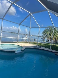 pool and picture of the pay