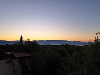 Uitzicht zonsopgang