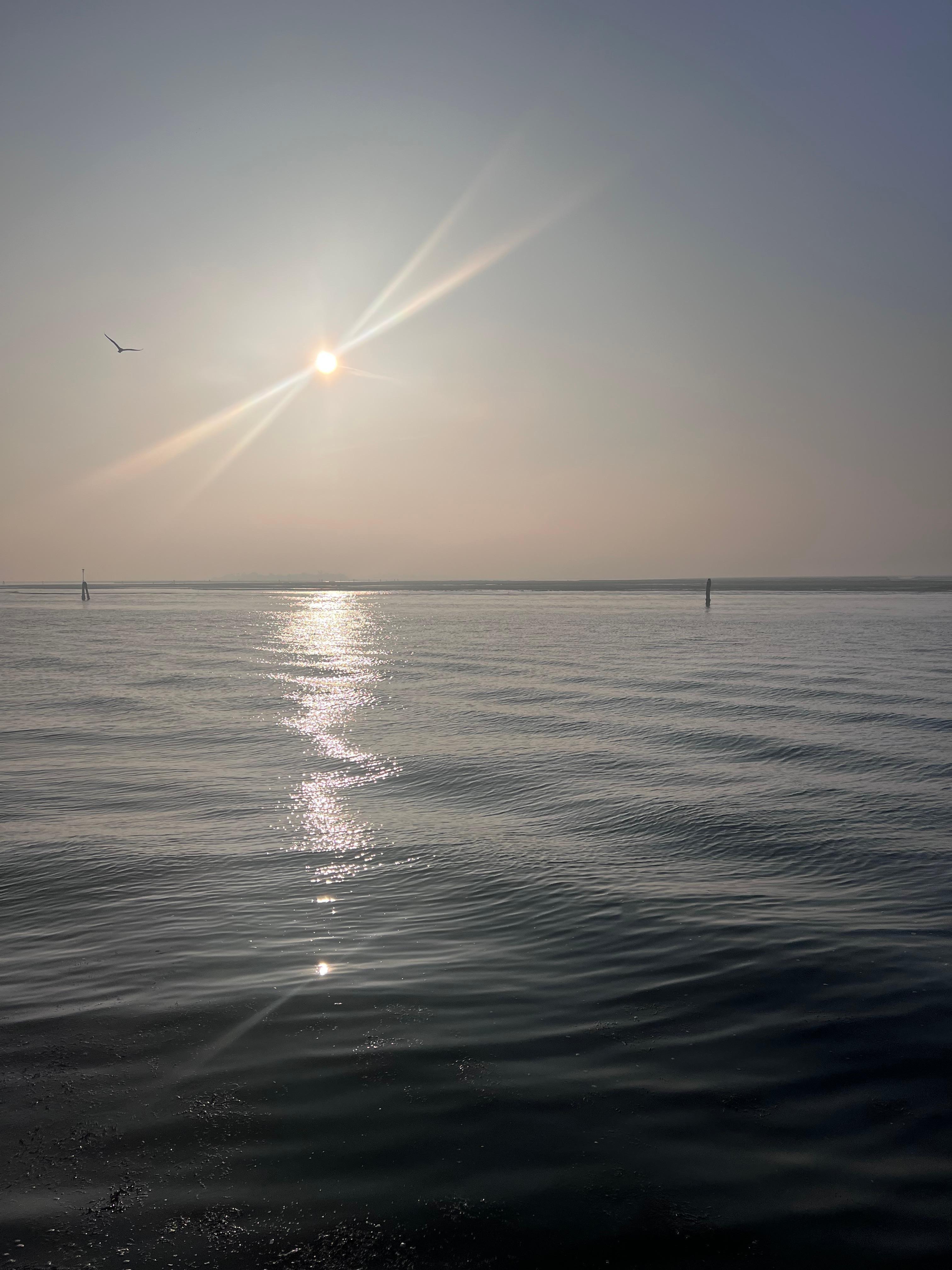 Lagoon view from hotel room