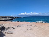 View from cliff steps from the unit, away from Oneloa Bay.