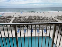 View from our balcony.