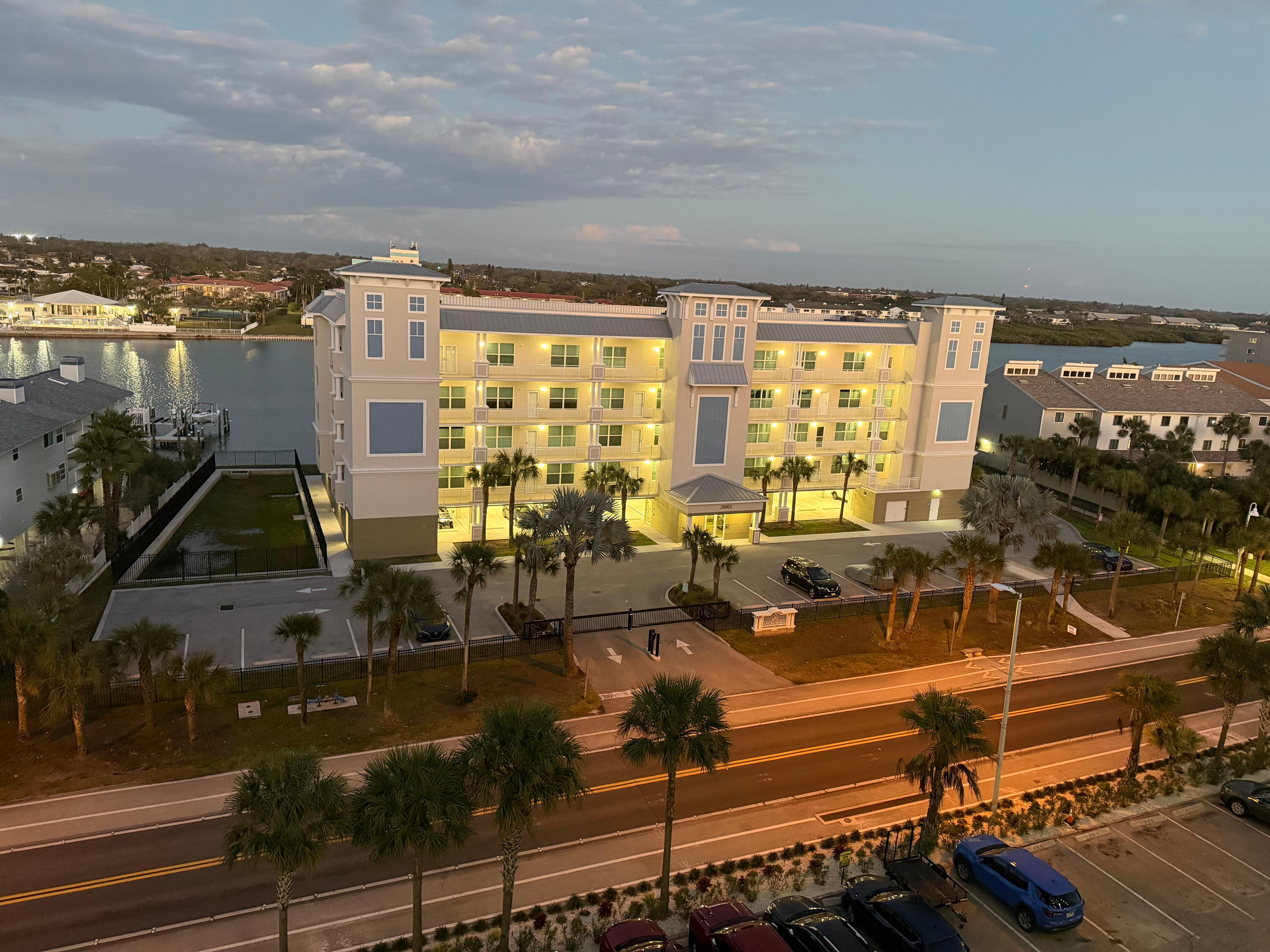 View across the street