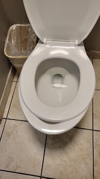 Toilet seat did not fit toilet.
Had asked if shower only no tub and was told yes.