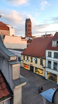 Blick aus dem Fenster
