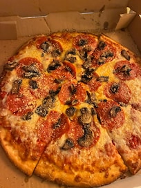 Pizza from the pool deck
