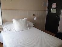 View of my room. Picture taken when leaving, room was sharp when received :)