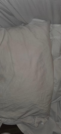 Blood stained sheets