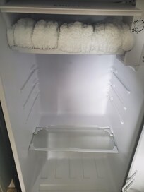 Freezer frozen over.