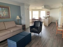 New flooring, paint and furniture